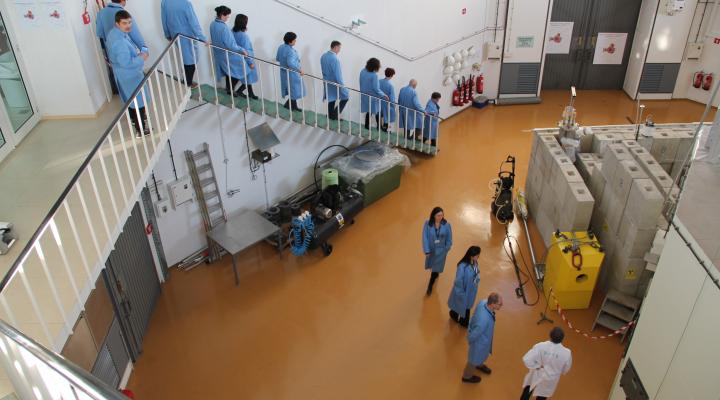 Visitors around Reactor Platform