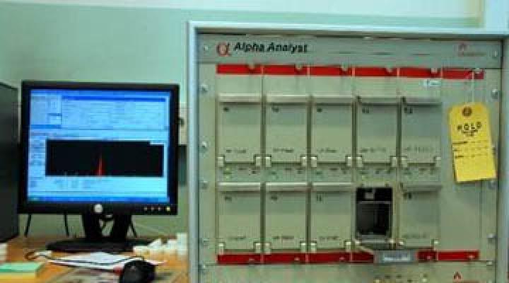 Canberra Alpha Analyst spectrometer
